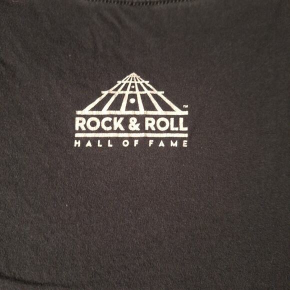 ROCK AND ROLL HALL OF FAME MUSEUM T-Shirt Size Small Vintage Double-Sided Cotton - Picture 5 of 7